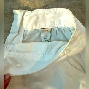 JCrew mini linen/ cotton skirt